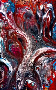 Preview wallpaper paint, liquid, mixing, stains, abstraction, colorful