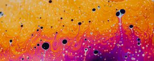 Preview wallpaper paint, liquid, multicolored, spots