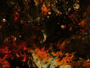 Preview wallpaper paint, liquid, spots, stains, abstraction