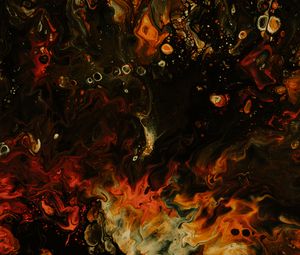 Preview wallpaper paint, liquid, spots, stains, abstraction