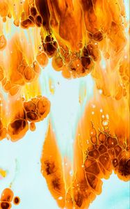 Preview wallpaper paint, liquid, spots, mixing, abstraction