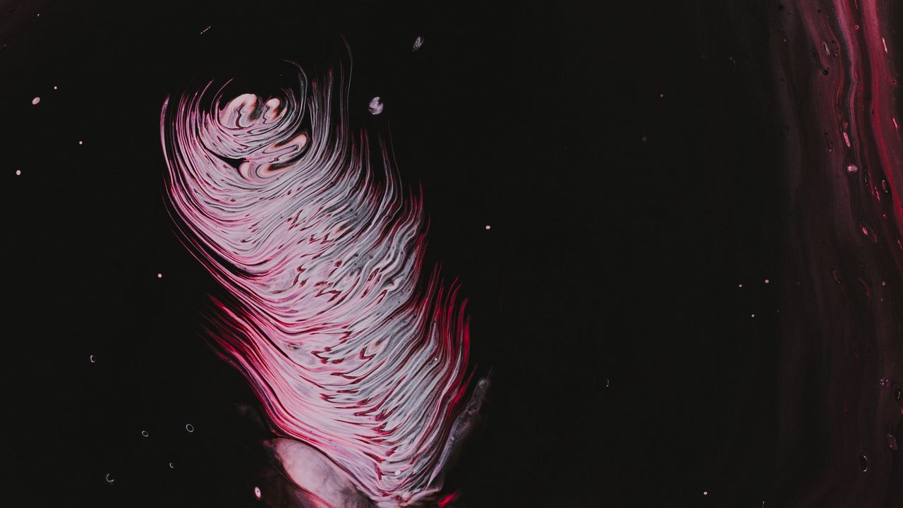 Wallpaper paint, liquid, stains, wavy, dark