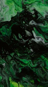 Preview wallpaper paint, liquid, stains, green