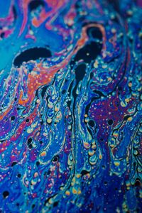 Preview wallpaper paint, liquid, stains, fluid art, multicolored, spots