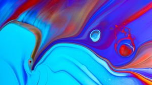 Preview wallpaper paint, liquid, stains, multicolored, fluid art