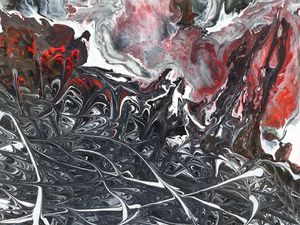 Preview wallpaper paint, liquid, stains, distortion, abstraction