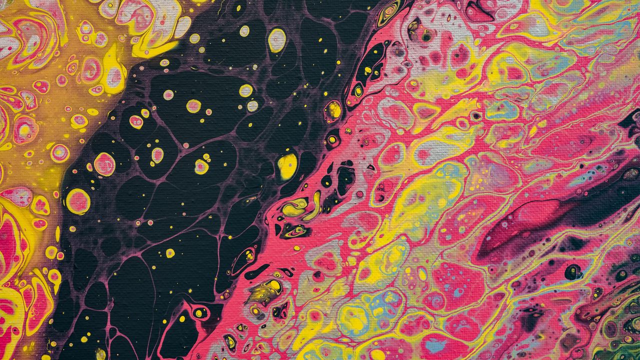 Wallpaper paint, liquid, stains, fluid art, abstraction, colorful, разводы