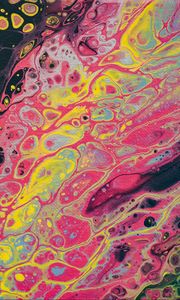 Preview wallpaper paint, liquid, stains, fluid art, abstraction, colorful, разводы