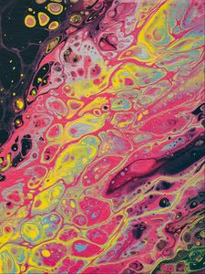 Preview wallpaper paint, liquid, stains, fluid art, abstraction, colorful, разводы