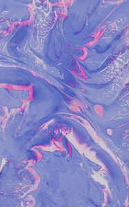 Preview wallpaper paint, liquid, stains, spots, fluid art, purple