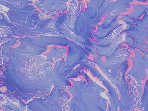 Preview wallpaper paint, liquid, stains, spots, fluid art, purple