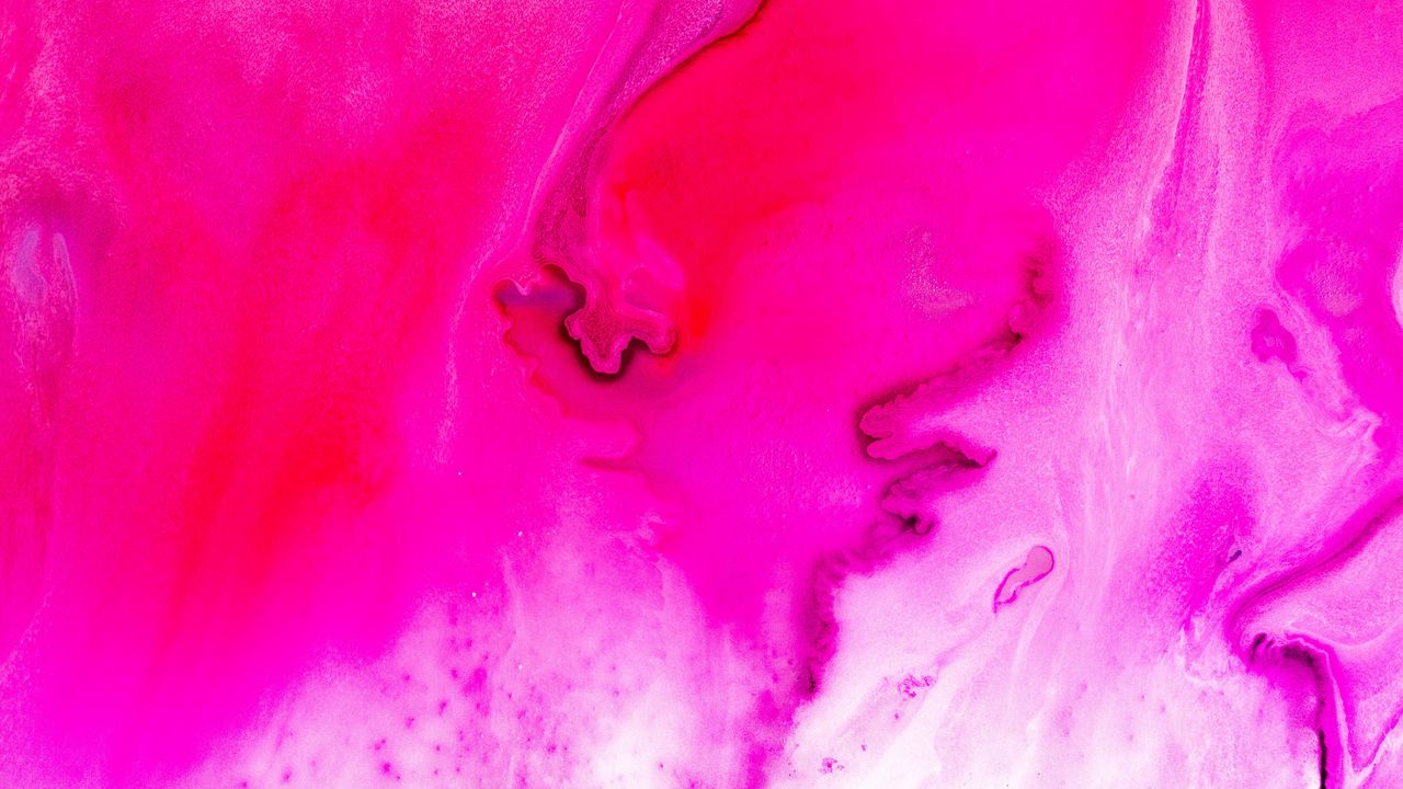 Wallpaper paint, liquid, stains, purple, pink