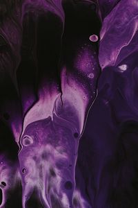 Preview wallpaper paint, liquid, stains, macro, abstraction, purple