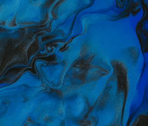Preview wallpaper paint, liquid, stains, mixing, abstraction, blue