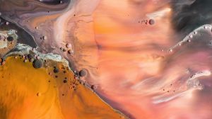 Preview wallpaper paint, liquid, stains, drops, abstraction