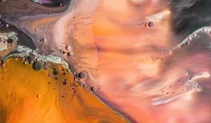 Preview wallpaper paint, liquid, stains, drops, abstraction