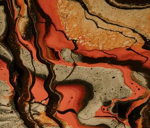 Preview wallpaper paint, liquid, stains, abstraction, macro