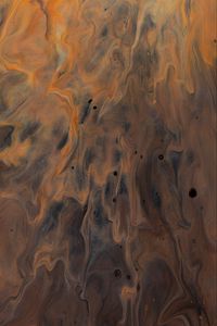 Preview wallpaper paint, liquid, stains, mixing, abstraction, brown