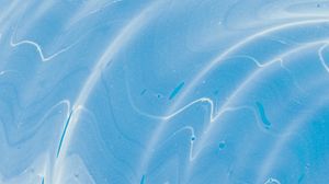 Preview wallpaper paint, liquid, stains, waves, abstraction, blue
