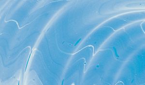 Preview wallpaper paint, liquid, stains, waves, abstraction, blue