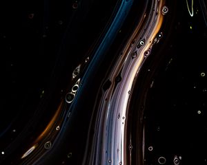 Preview wallpaper paint, liquid, stains, bubbles, abstraction