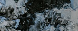 Preview wallpaper paint, liquid, stains, abstraction, grey