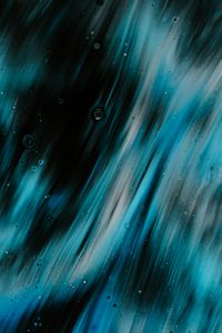 Preview wallpaper paint, liquid, stains, blur, abstraction, blue