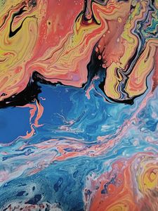 Preview wallpaper paint, liquid, stains, mixing, abstraction, colorful