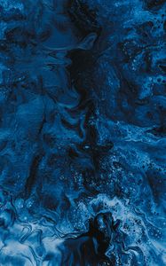 Preview wallpaper paint, liquid, stains, mixing, blue