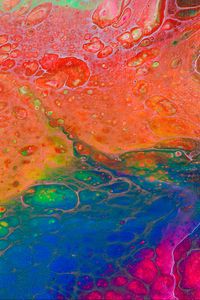 Preview wallpaper paint, liquid, stains, abstraction, colorful, bright