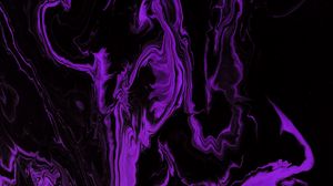 Preview wallpaper paint, liquid, stains, purple, abstraction