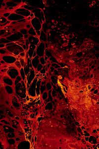 Preview wallpaper paint, liquid, stains, spots, red, abstraction