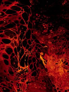 Preview wallpaper paint, liquid, stains, spots, red, abstraction