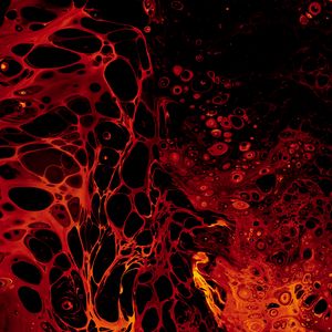 Preview wallpaper paint, liquid, stains, spots, red, abstraction