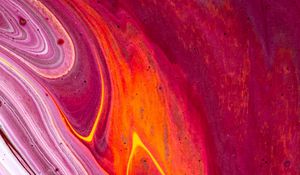 Preview wallpaper paint, liquid, stripes, stains, multicolored