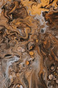 Preview wallpaper paint, mixing, abstraction, brown, gray