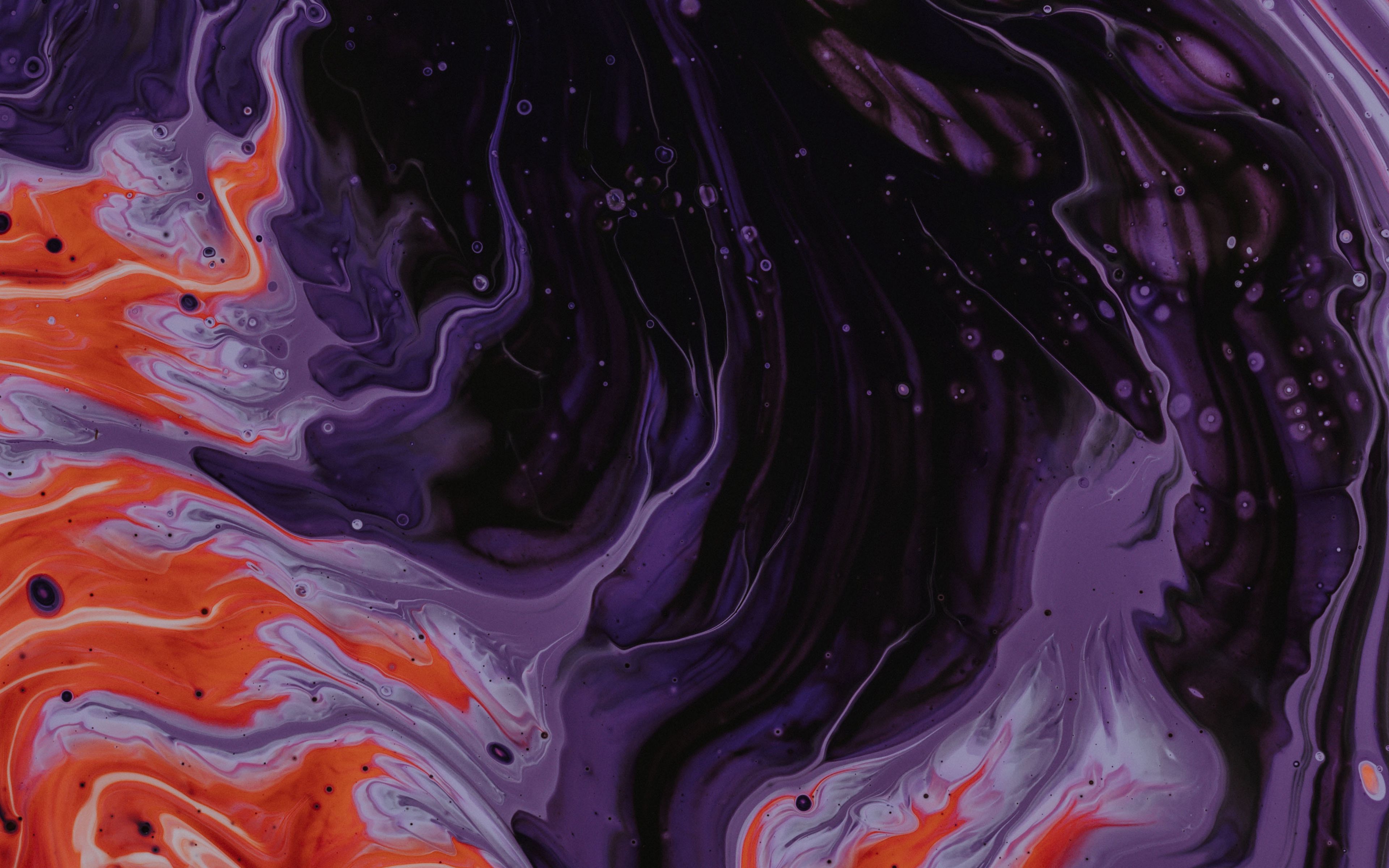 Download wallpaper 3840x2400 paint, mixing, spreading, liquid, acrylic 