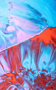 Preview wallpaper paint, mixing, stains, colorful, abstraction