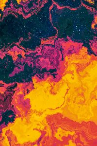 Preview wallpaper paint, multicolored, stains, liquid, distortion