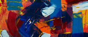 Preview wallpaper paint, oil paint, canvas, modern, abstraction