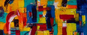 Preview wallpaper paint, oil paints, canvas, abstraction, art