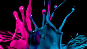 Preview wallpaper paint, splash, splashes, drops, macro