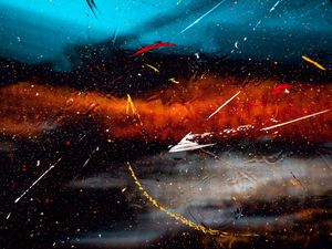 Preview wallpaper paint, splashes, glass, stains, blur, distortion