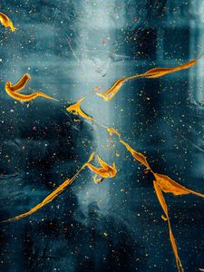 Preview wallpaper paint, splashes, spots, glass, abstraction