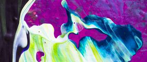 Preview wallpaper paint, spots, colorful, acrylic, texture, abstraction