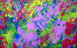 Preview wallpaper paint, spots, colorful, abstraction, modern