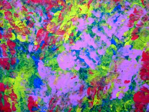 Preview wallpaper paint, spots, colorful, abstraction, modern
