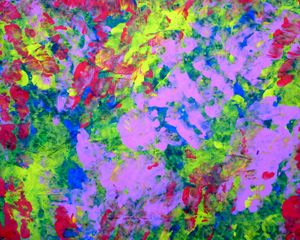 Preview wallpaper paint, spots, colorful, abstraction, modern