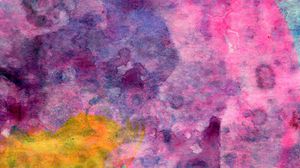 Preview wallpaper paint, spots, colorful, stains, abstraction