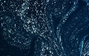 Preview wallpaper paint, spots, dots, liquid, blue